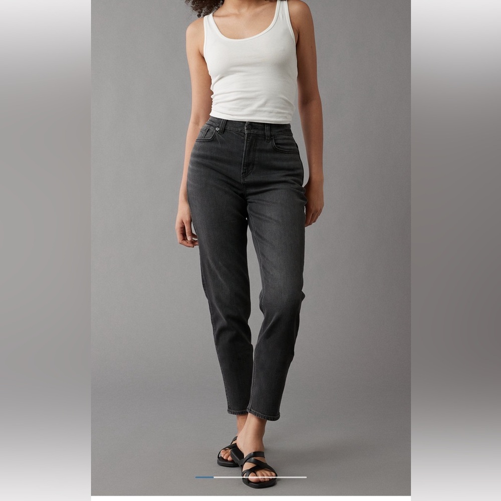 Size 6 SHORT Stretch curvy mom jeans